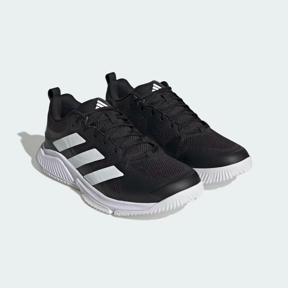 Adidas Court Team Bounce 2.0 HR0609 Men 13D Black White Volleyball Shoes GAL1468